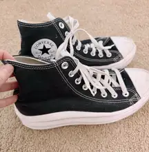 Black Platform Converse