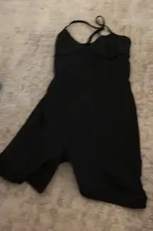 Garage One-Piece Shorts Open Back