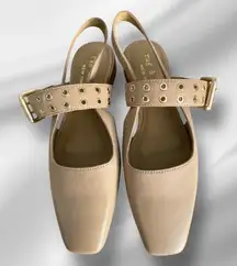 RAG & BONE
Astra Slingback Flat - Warm Taupe Size US 6.5 (EU 36.5)