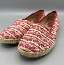 b.o.c  Espadrille Slip On Shoes Fabric Womens 7 M