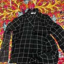 "All in Favor" V-neck blouse