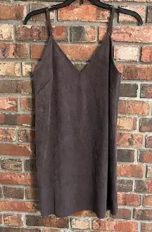 Aritzia Wilfred Free womens faux Vegan suede slip style Vivienne dress small