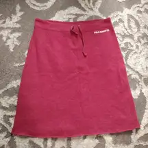 Polo sweatshirt skirt