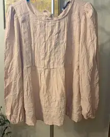 American Eagle Outfitters Light Pink Blouse nwot women’s small
