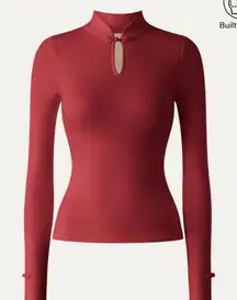 OGL Mandarin Collar Frog Button Brami Top Limited Edition