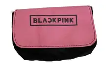 Blackpink Velcro Zipper Pouch