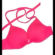 Victoria's Secret  bombshell style bikini top neon coral