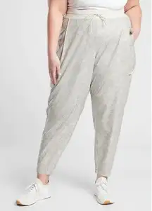 Athleta Venture Printed Pant in Viper Grey NWT Plus Size 22