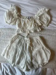 2 Piece Set Shorts And Top