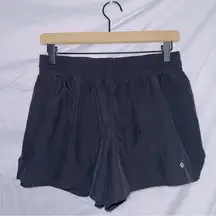 Xersion  Black High Waisted Semi Fit Athletic Shorts size medium