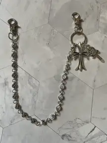 Chrome Hearts wallet chain, jeans chain