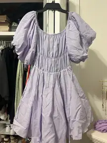 Altard State Purple Mini Dress