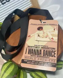 Whitney Houston I Wanna Dance With Somebody Movie Promo Lanyard Regal 2022