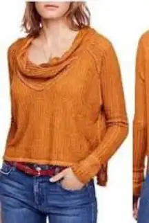 We The Free wildcat thermal long sleeve top‎ women’s size medium trendy casual