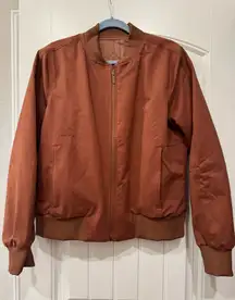 Lululemon Non-Stop Brown Reversible Bomber Jacket