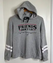 Friends Don’t Lie 011 El Stranger Things Hoodie Sweatshirt Women’s Size Medium