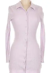 Lavender long sleeve LA hearts dress