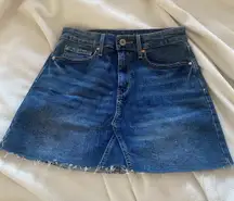denim skirt