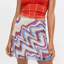 Urban Outfitters Mesh Mini Skirt NWT Size S