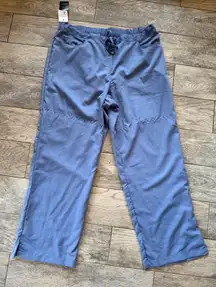 Greys Anatomy 2XL Scrub Pants Cargo Bottoms Blue XXL Plus size 4232X Scrubs NWT
