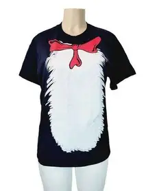 Dr. Seuss Cat in The Hat Black Short Sleeve Costume T-shirt Womens S/M