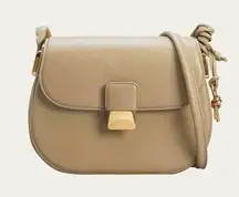 Bottega Veneta Desiree Crossbody Bag in Taupe Leather w/Dust Bag #R00197211S