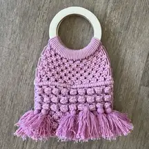 Cleobella Handbag - Lavender Monaco Tote flaw*