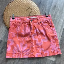 Vintage Y2K GAP Lizzie McGuire‎ retro floral print mini skirt size 4