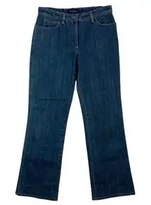 Piazza‎ Sempione Womens Jeans Size 2 Medium Wash Denim Bootcut Mid Rise