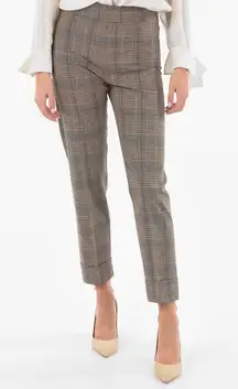 Plaid Trouser Pants