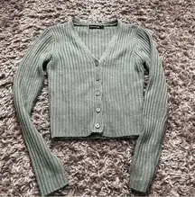 Pretty Little thing button up knit cardigan size small