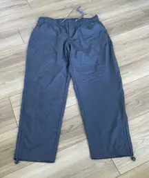 Avalanche Blue Ripstop Cargo Cinched Leg Drawstring Elastic Pants Size Large‎