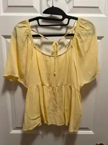 Hippie Rose Yellow Top