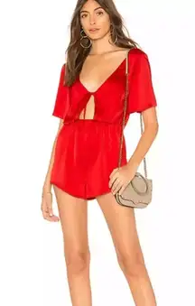 Revolve  Red Romper