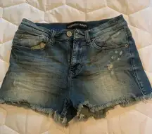 Express mid rise midi shorts Size 4
