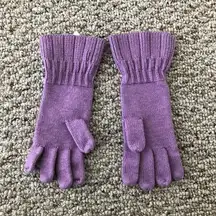 SALE Talbots Purple Wool Blend Gloves