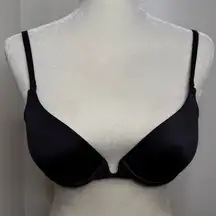 Lily of France Black Push Up Bra Size 34C Underwire Padded 3131415