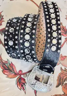 BHW Western Cowgirl Bling Belt