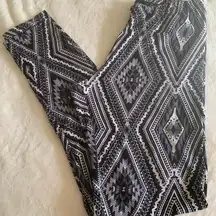 Joe Boxer Monochrome Patterned Leggings