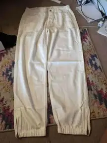 joe's jeans NWT  white balloon jean trousers 28