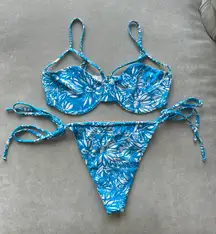 Blue Bikini Set