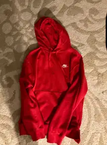 Red Nike Hoodie