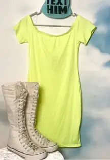 Tresser mini tee shirt dress