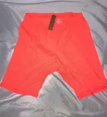 SKIMS  Size XL Neon Orange fits everybody biker shorts limited edition