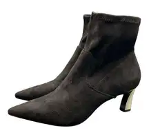 Bambey Black Ankle Boots