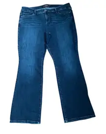 Torrid Premium Slim Boot‎ Cut Jeans Dark Wash Denim Plus Size 22T Tall