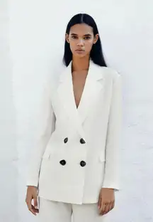 ZARA Double Breasted Blazer