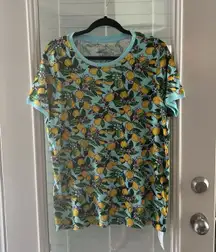 Vera Bradley Women’s Pyjama Top XL Lemon Grove Lounge