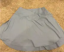 Light blue athletic skort 