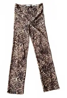 New Good American Leopard Print Women's Leggings, size 2